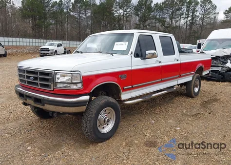1997 Ford F-350 Xl z USA, uszkodzony, nr VIN 1FTJW36F2VEA92478